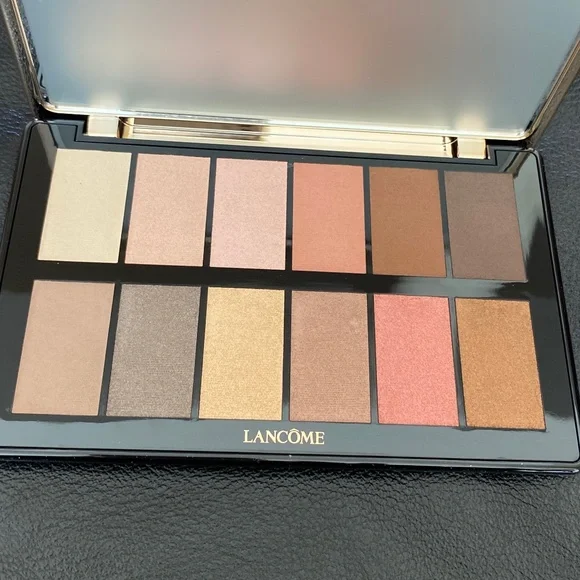 NEW Lancome 2024 Holiday Rose Gold palette eyeshadow/210 Lancome lipstick bundle